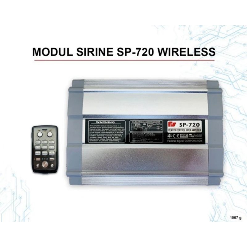 Modul toa sirine wireless SP720 200wat modul sirine ambulance