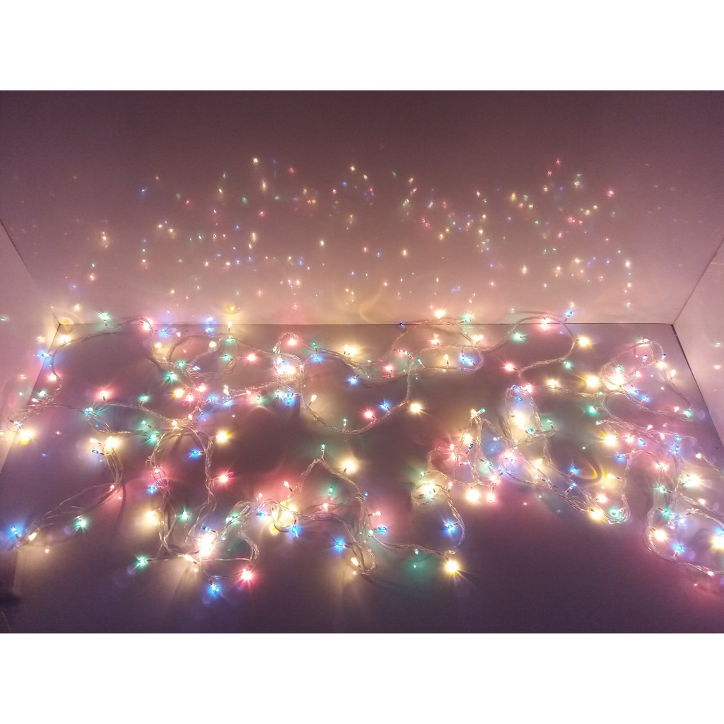 (RAINBOW) Lampu Natal led tumblr | tumblr light | lampu hias led | lampu tumbrl murah BERAS 50LP