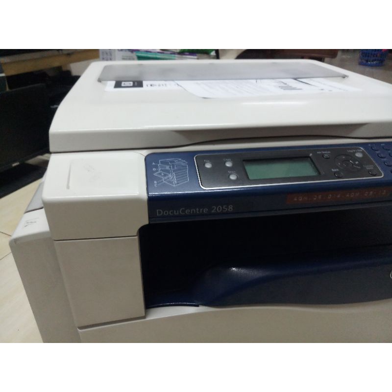 Mesin photocopy A3 Fuji Xerox Docucentre 2058 kondisi siap pakai