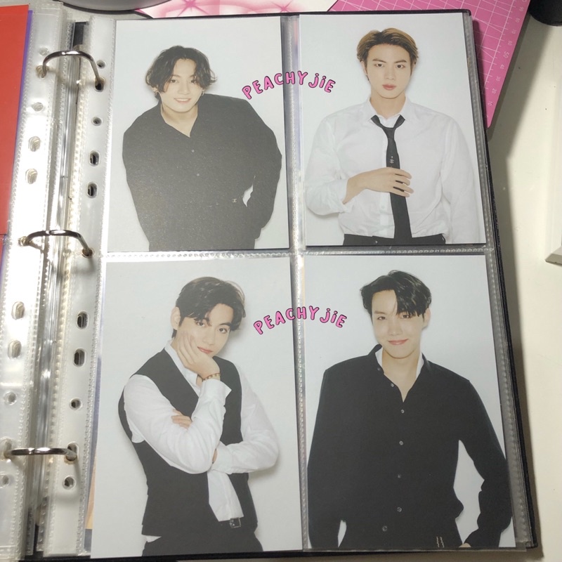 bts official merch nye new years eve live 2021 postcard