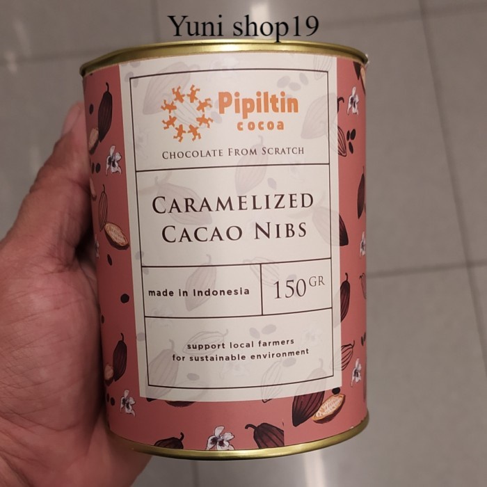 

pipiltin caramelized nibs 150gr