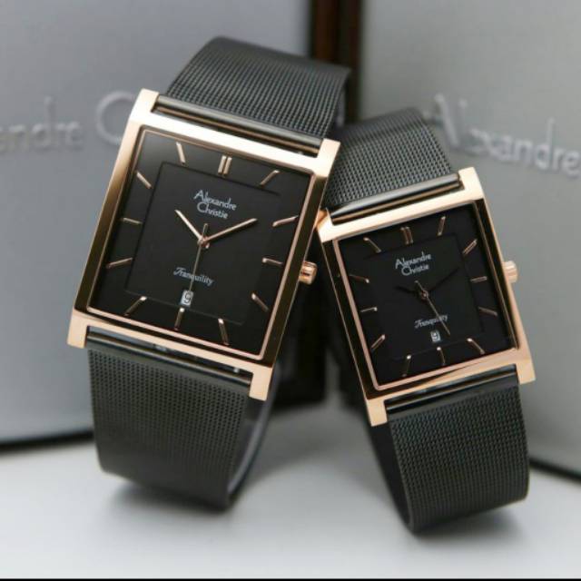 Jam Tangan Alexandre christie Couple Pria Wanita 8629 AC8629 AC 8629 MD | Original
