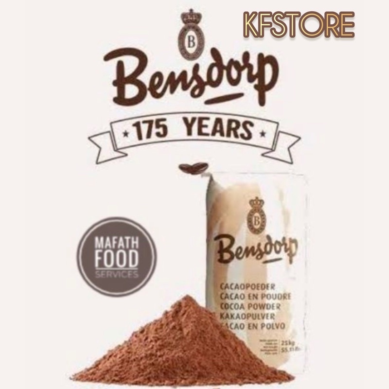 

Bensdorp Cocoa Powder/Cokelat Bubuk Repack Per 100g