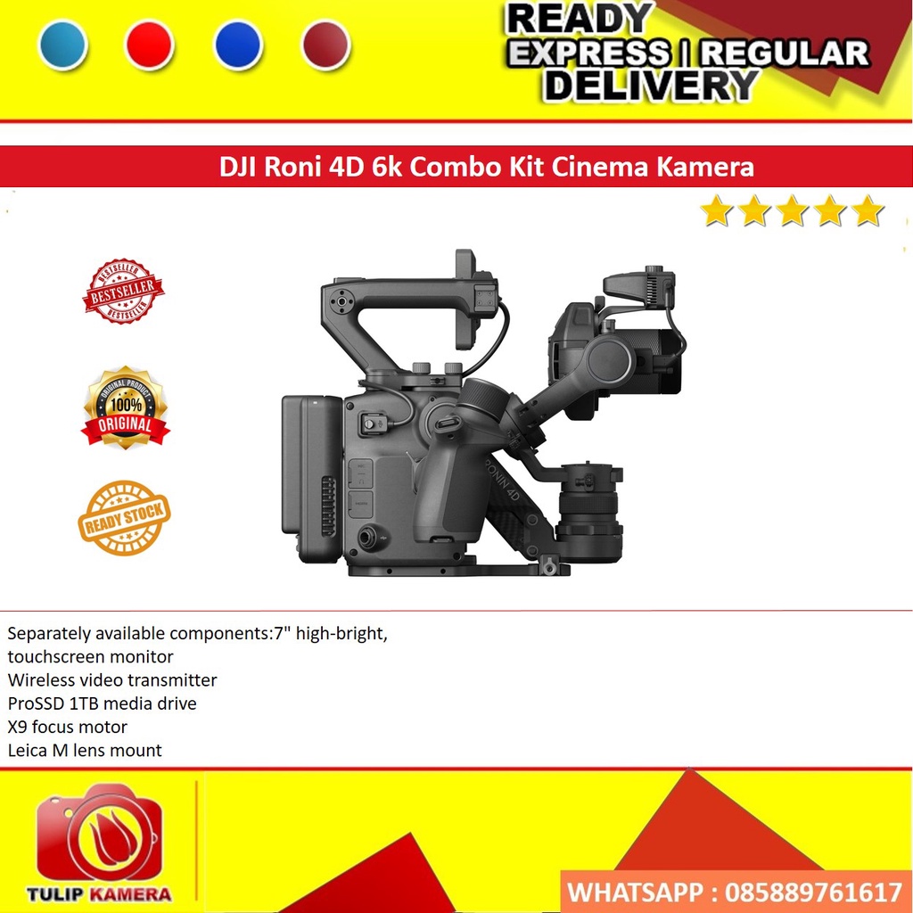 DJI Roni 4D 6k Combo Kit Cinema Kamera