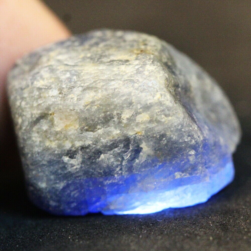 57.20CT. Blue Sapphire Burma Mogok Rough Natural
