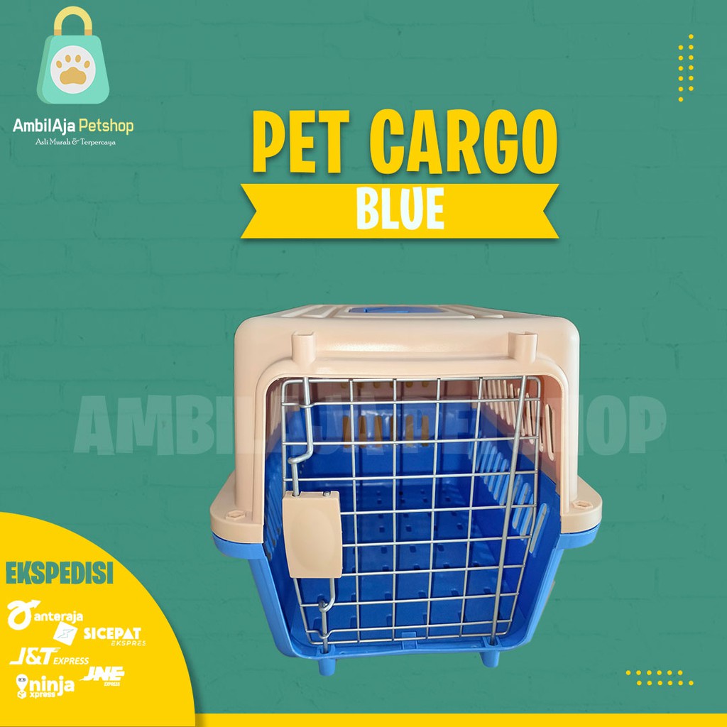 Pet Carrier / Pet Cargo Kucing Anjing dan hewan peliharaan - Krypton