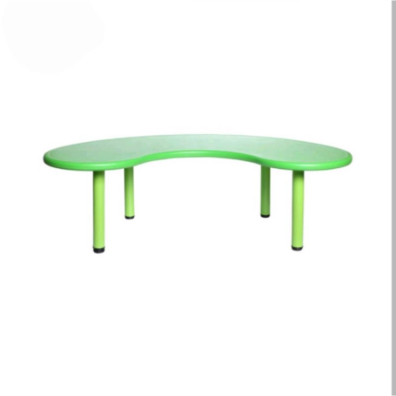 Meja Belajar Anak Plastik SABIT Frame besi kaki besi import TK,PAUD