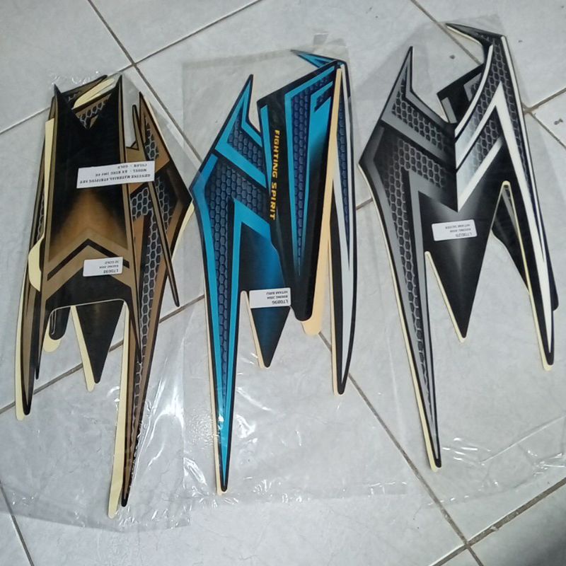 striping list stiker rxking 2004