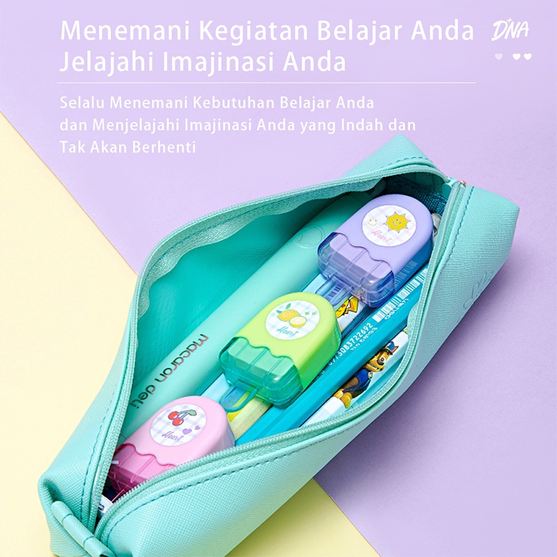 Deli Penghapus Lucu Penghapus Pensil Penghapus Mini Es Loli Elastis Alat Tulis Eraser