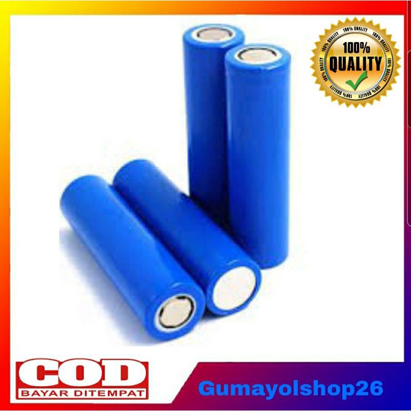 Batrei Baterai Cas 18650 Warna Biru / Battery Charger 18650 / Batrei Senter Dll