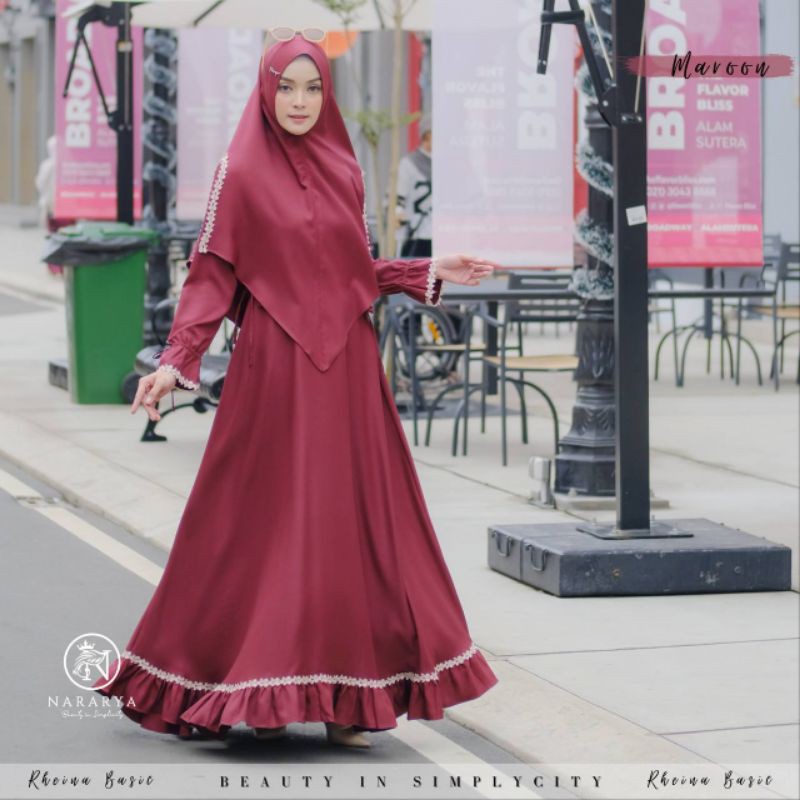 Rheina Basic Dress by Nararya