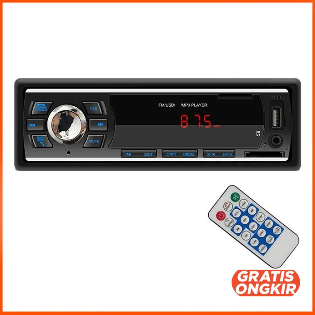 Tape Audio Mobil Multifungsi MP3 Aux TF FM Radio 1DIN SWM-6249