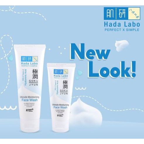 Hada Labo Gokujyun ultimate Moisturizing Face Wash