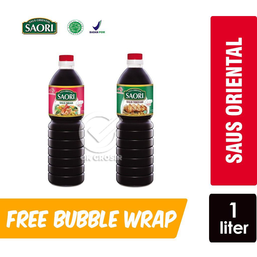 

Saori Saus Oriental (Botol Plastik 1 Liter)