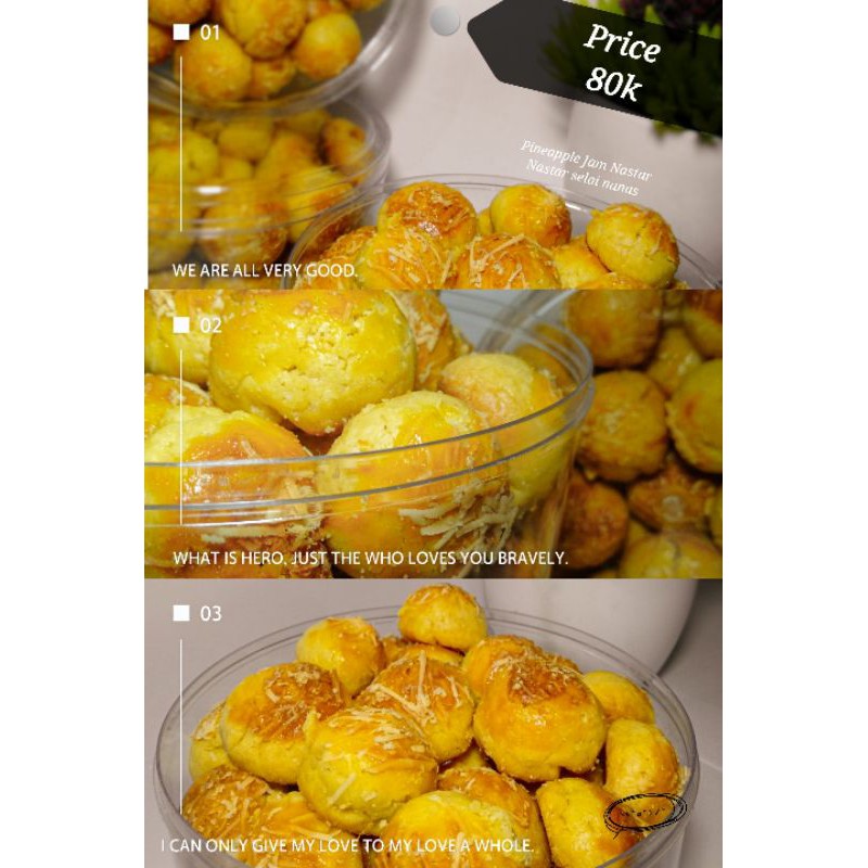 

Nastar selai nanas/kue kering lebaran