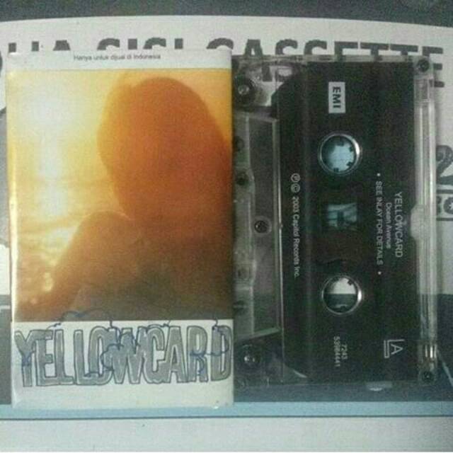 Kaset pita yellowcard - ocean avenue