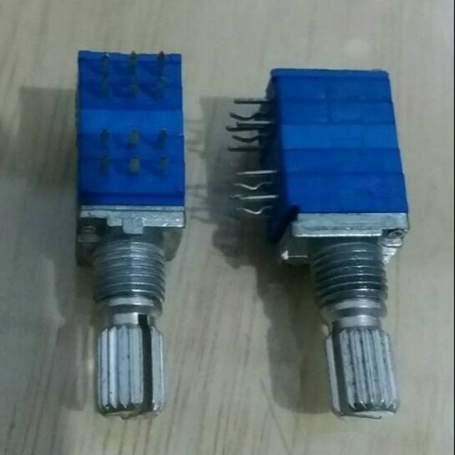 POTENSIO METER DOUBLE B50K FULL SEALED 15MM