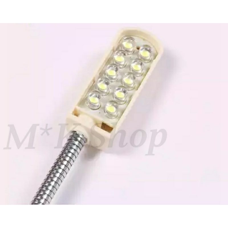 lampu Kerja/lampu mesin jahit 10 led dengan magnet