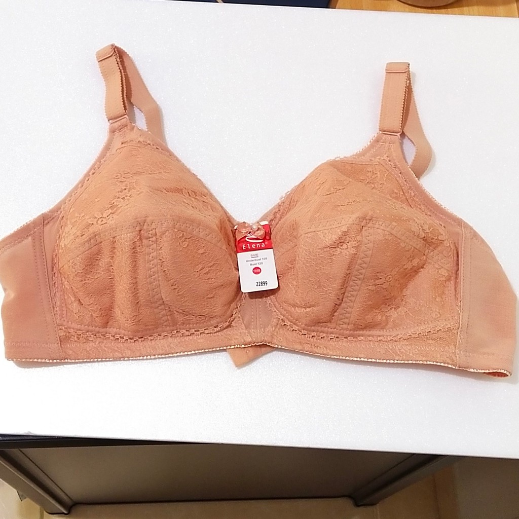 Bra / BH Elena 22899 (Tanpa Busa, Tanpa Kawat, Kait 2, Cup B)