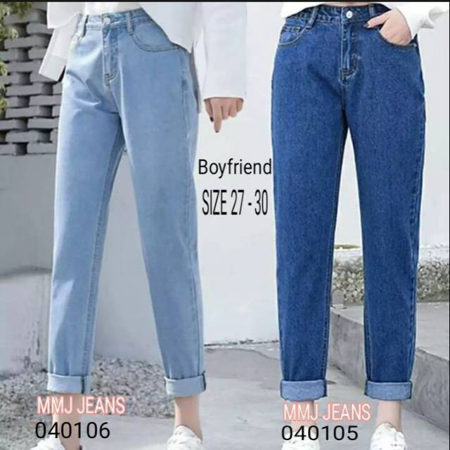  Celana  Boyfriend  Jeans Wanita CELANA  PANJANG MODEL  