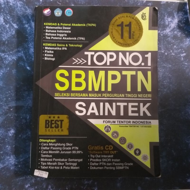 KUMPULAN SOAL SOAL - TOP NO 1 SBMPTN SAINTEK