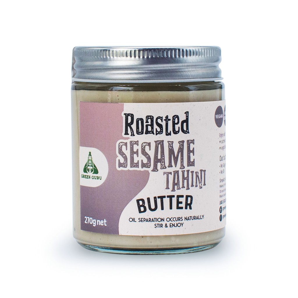 

Roasted Sesame Tahini Butter 270Gr (Unsweetened, Gluten Free, Vegan, Keto)