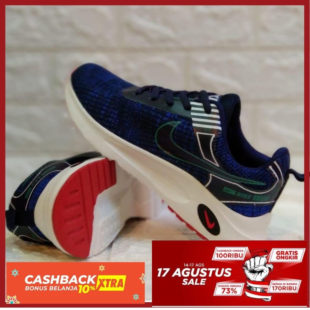 Terlaris [ BISA COD ] Best Seller Sepatu Nike Running Import Vietnam Wanita Pria Sport Original