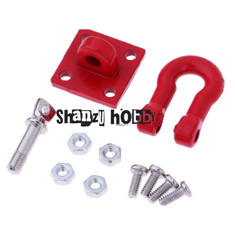 Trailer Tow Hook Bumper Shuckle RC Axial SCX10 RC4WD MN D90 MN99S WPL  || harga hanya 1 hook