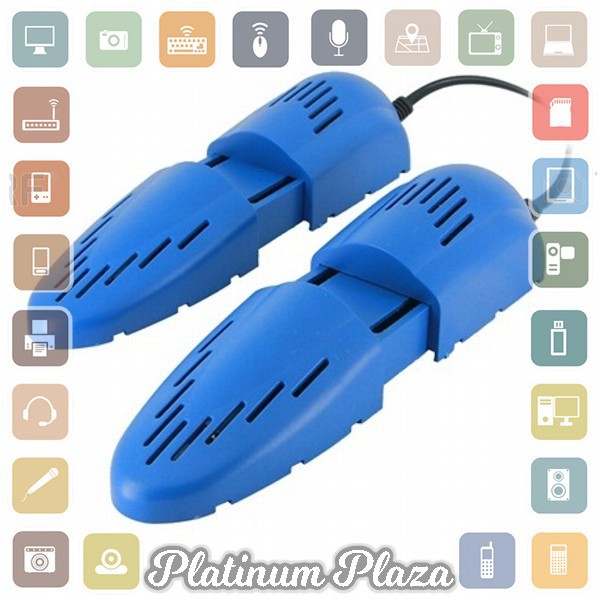 Pengering Sepatu Elektrik 10W 220V US Plug - Blue`7G70JB-