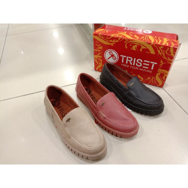 Triset Sepatu wanita Pantofel Slip on  Tf4100303