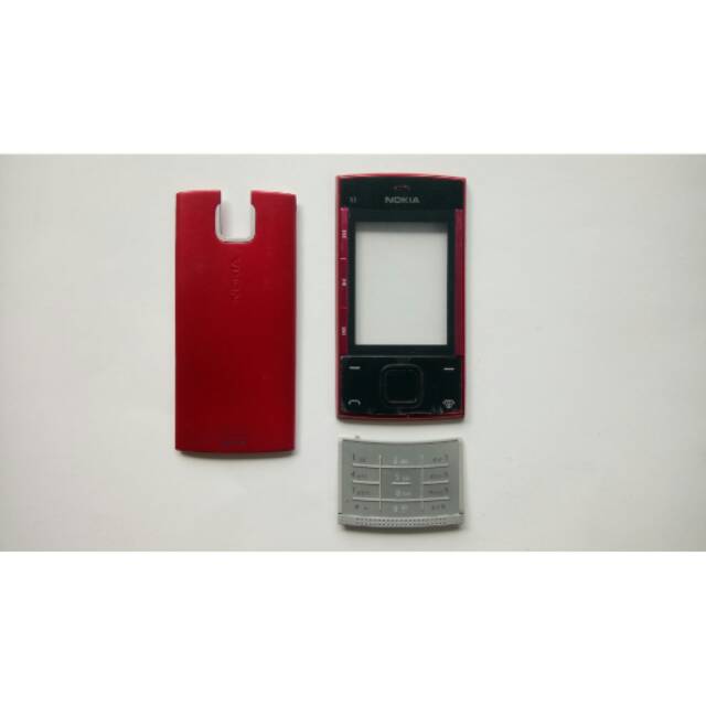 Casing nokia x3 x3-00 merah
