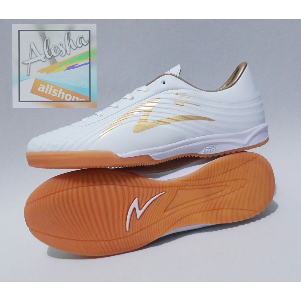  Sepatu Futsal Specs Infinity Putih  Kualitas Premium 