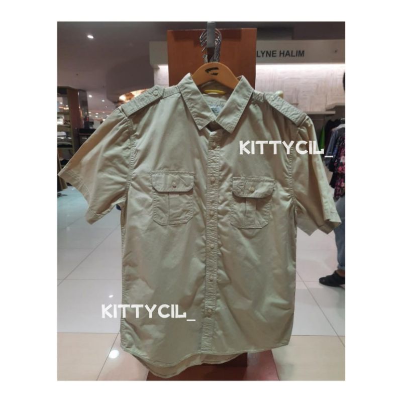 Kemeja Dua Kantong Safari CAMEL ACTIVE Original 100% Katun [New Arrival]