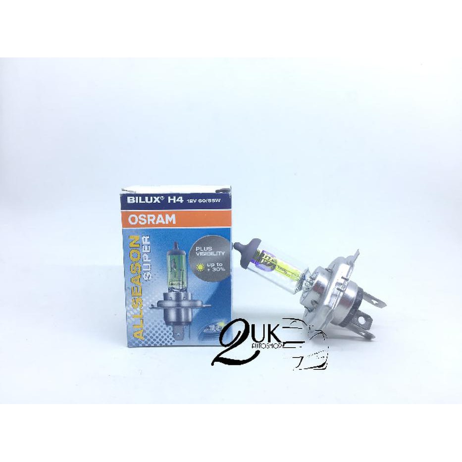 Lampu Bohlam Mobil Osram All Season Super Bilux H4 / H 4 12V 60/55W