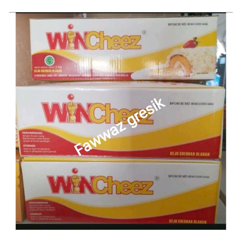 KEJU WINCHEEZ 2Kg / KEJU Cheddar WIN CHEESE 2 KG