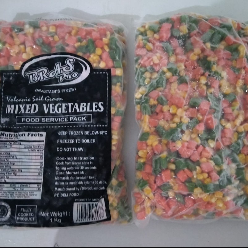 

MIX VEGETABLE 1Kg