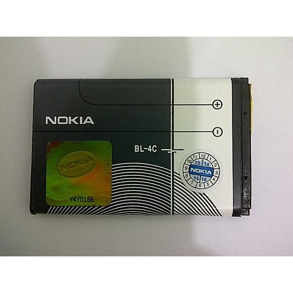 Batre Baterai Battery Nokia Bl-4c Original 99% Untuk Nokia 6300