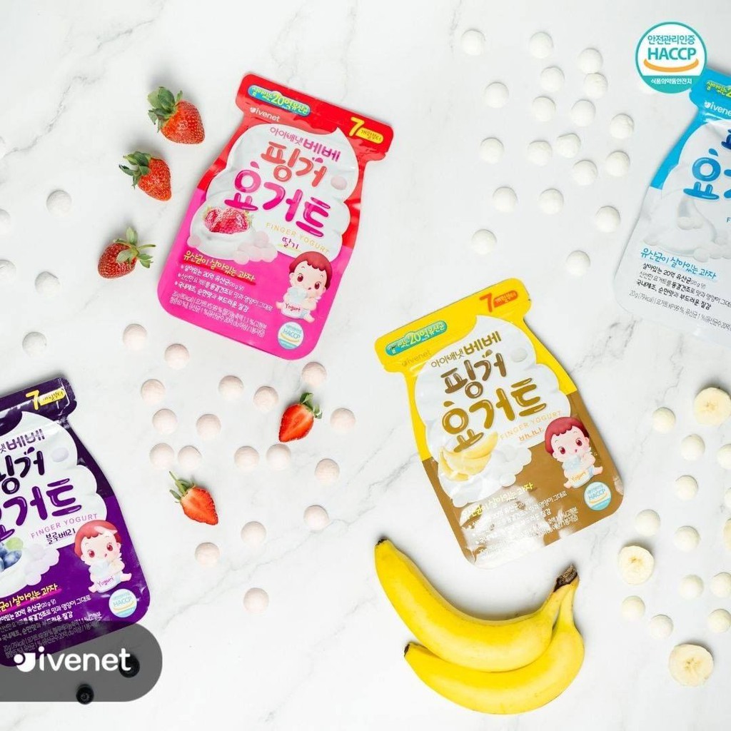 Ivenet Finger Yogurt - 20gr (7m+)