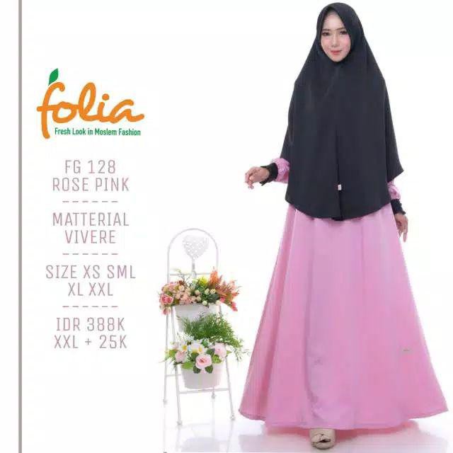 SET GAMIS FOLIA FG 128 ROSE PINK