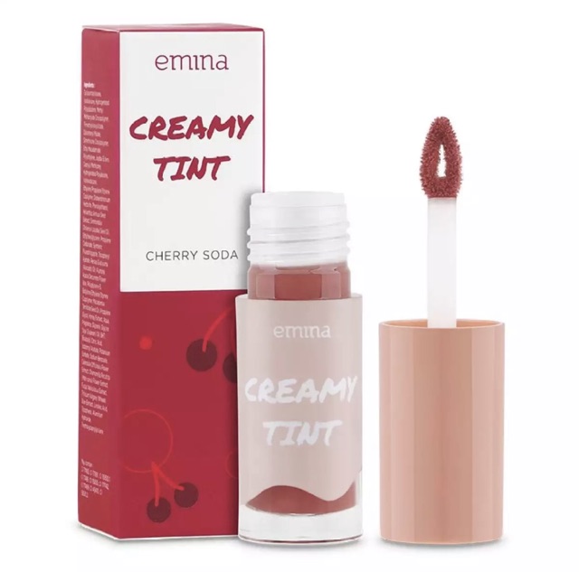 [WARNA LENGKAP] Emina Creamy Tint - READY, BISA GOJEK! Bricktown Peach Crush Sunglow Cherry Soda