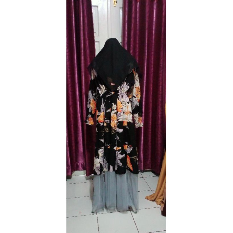 gamis monalisa maxi tutu