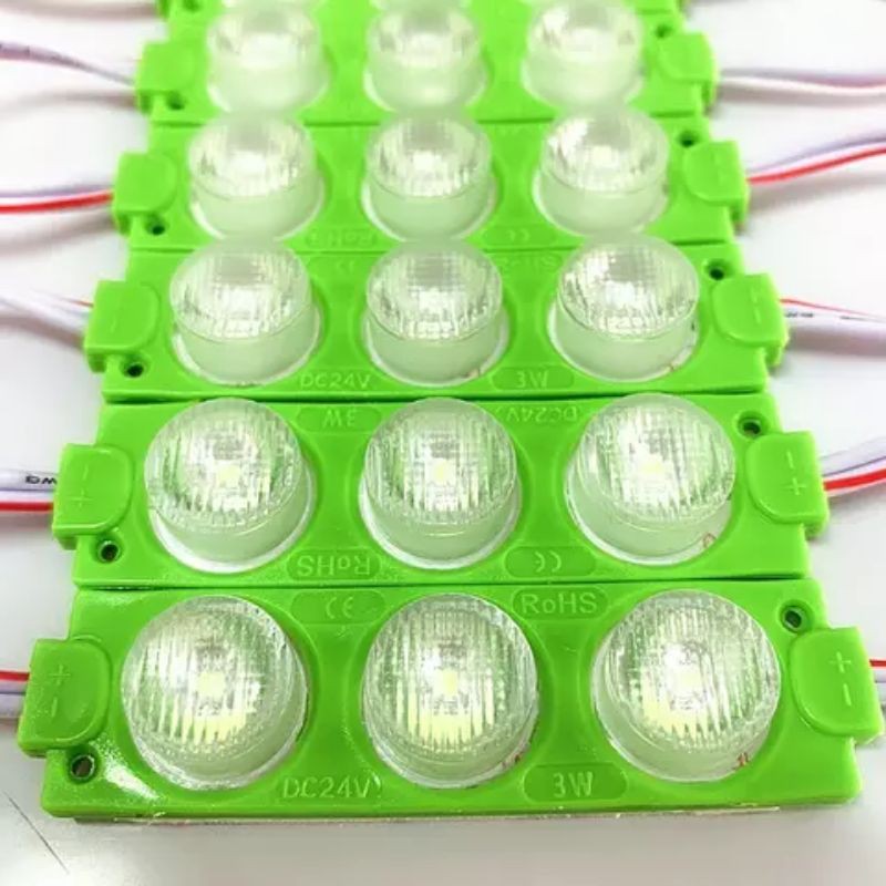 modul led 7520 dengan chip lampu kolong truk modul led 3 watt 12 &amp; 24 volt