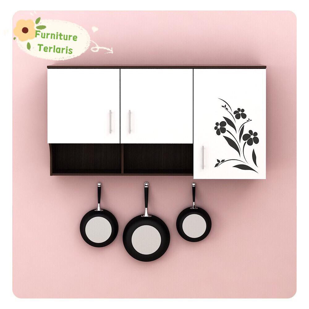 Kitchen Set Atas Dahlia Lemari Dapur Dinding Tembok 3 Pintu kitchen
