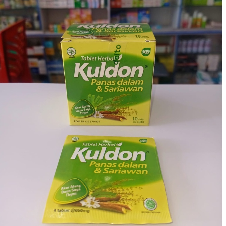 Kuldon Sariawan Tablet Herbal Panas Dalam dan Sariawan