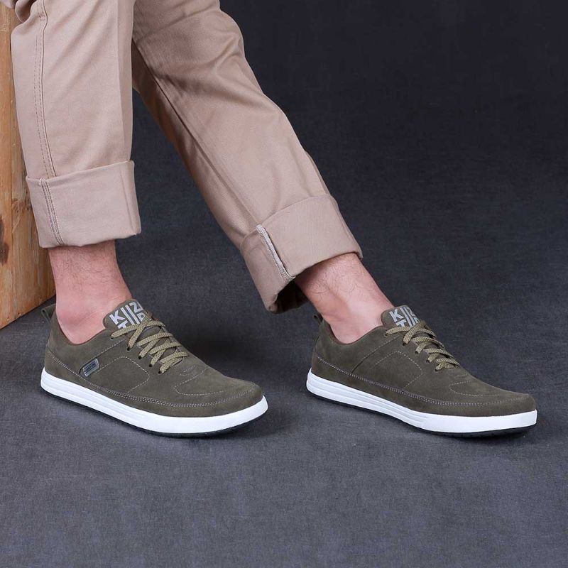 ARGL Sepatu Kasual Pria |Authentic x KZTR| Sepatu Sneakers Pria Casual Suede ORIGINAL