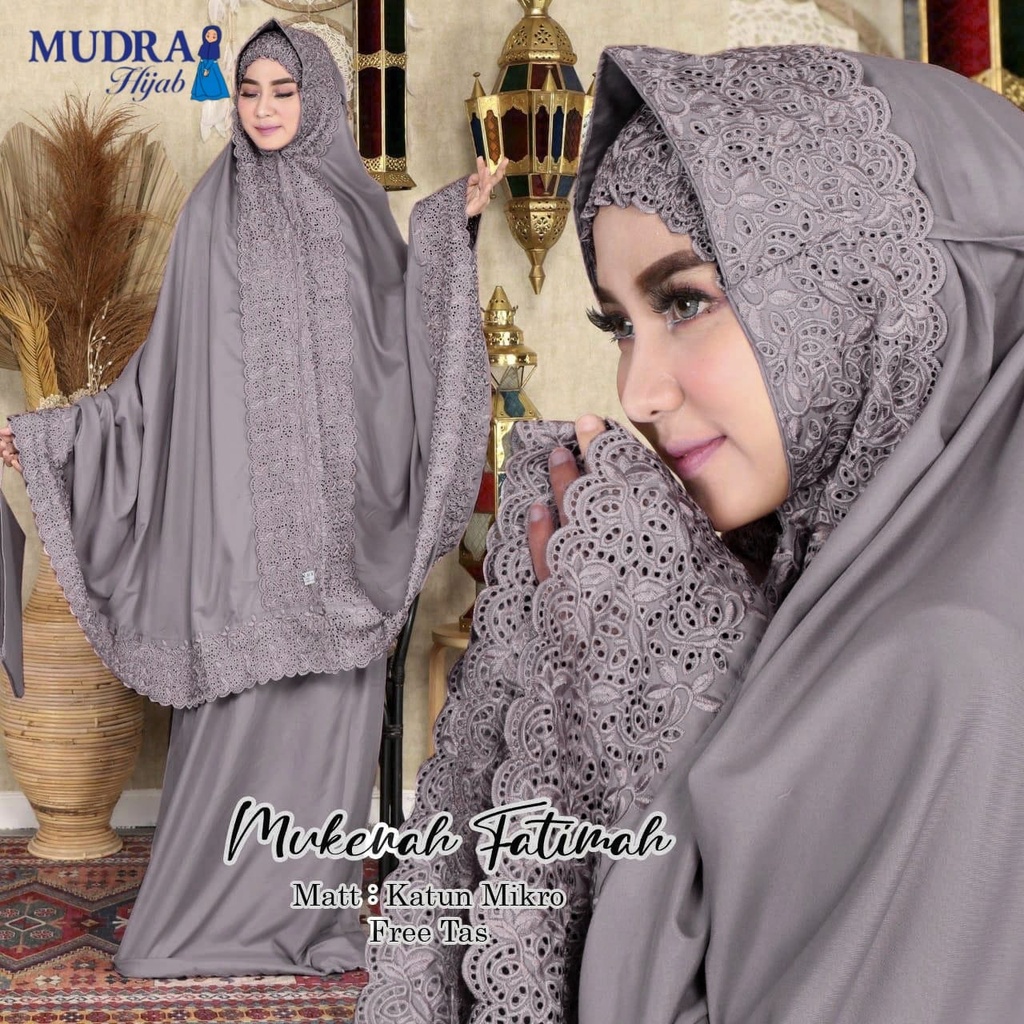 Mukena Fatimah By mudra hijab | Mukena Dewasa