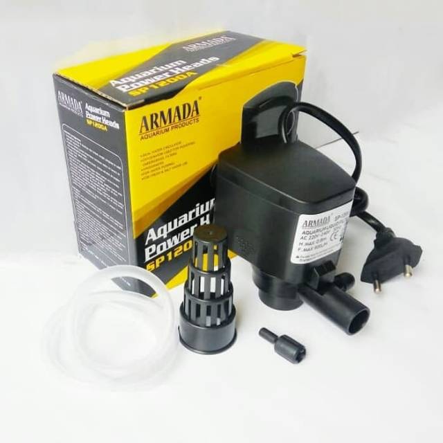 Pompa Filter Aquarium Armada 1200 Shopee Indonesia