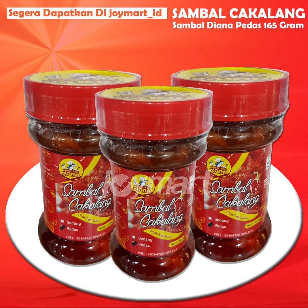 

Dapoer Diana Sambal Cakalang 165g