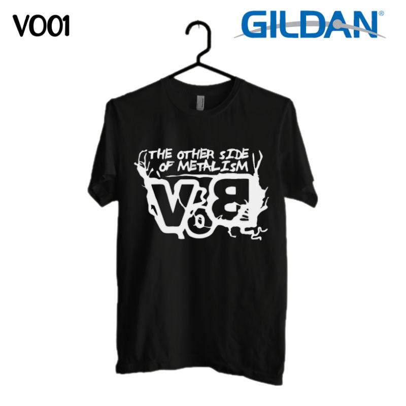Kaos voice of baceprot band VOB logo style kaos gildan original