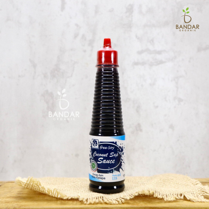 

Nucifera - Kecap Asin Nira Kelapa 135ml / Coconut Sap Sauce Soy Free
